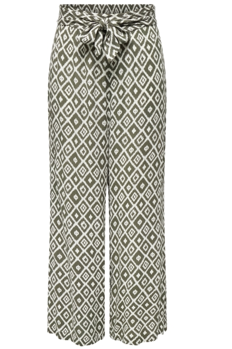 Only onlpakja life aop belt pants wvn no